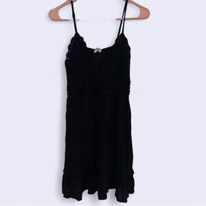 Blush Black Mini Dress